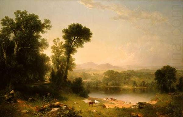 Asher Brown Durand Pastoral Landscape china oil painting image
